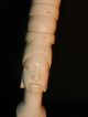 Antique Large Circa 1900 African Female On Wooden Base Other Asian Antiques photo 9