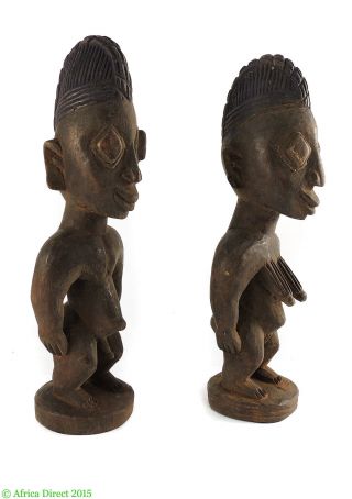 Yoruba Ibeji Twins Pair Nigeria Africa photo