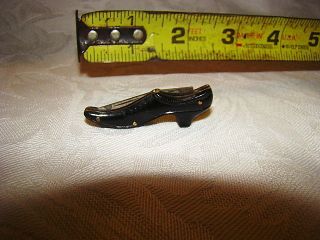 Antique Ladies Miniature Sewing Knife In The Form Of A Shoe Germany photo