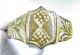 Rare Tudor Period Bronze Wedding Ring With Floral Decoration - Uk Size S - Ab35 Roman photo 1
