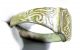Rare Tudor Period Bronze Wedding Ring With Floral Decoration - Uk Size S - Ab35 Roman photo 4
