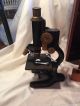 Antique 1920 Bausch And Lomb Microscope With 4 Objectives In Case Microscopes & Lab Equipment photo 1