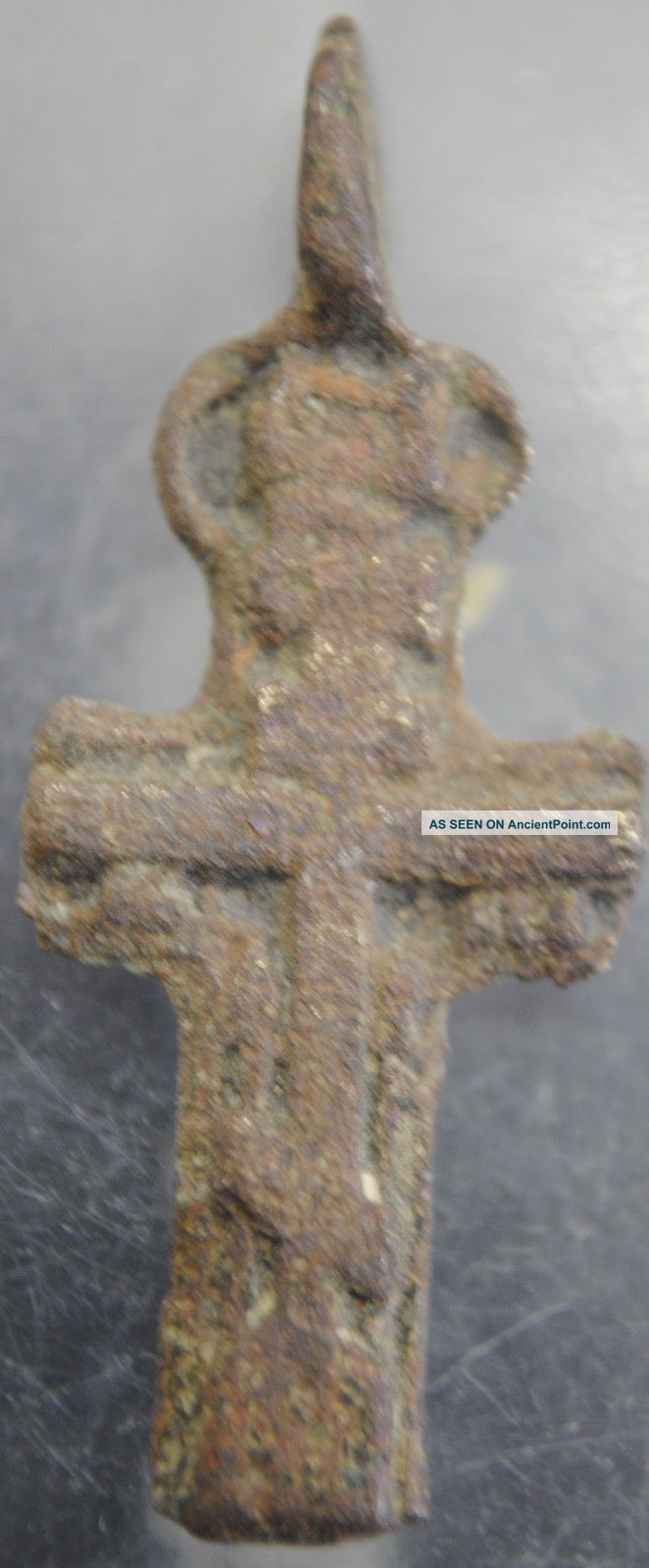 Post Medieval Crucifix Cross Pendant. British photo