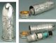 Rare Antique Silver Bullet Sewing Etui & Thimble By Webster Co.  Circa 1890 Other Antique Sewing photo 2