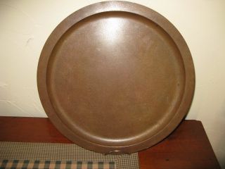 Tiffany And Co.  Large Bronze Gilt Old Charger Signed Elegant Design photo