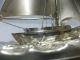 The Sailboat Of Silver950 Of The Most Wonderful Japan.  A Japanese Antique. Other Antique Sterling Silver photo 5