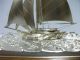 The Sailboat Of Silver950 Of The Most Wonderful Japan.  A Japanese Antique. Other Antique Sterling Silver photo 7