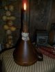 Primitive Early Look Funnel Light,  Grungy Candle & Holder,  Rusty Metal & Wire Primitives photo 1