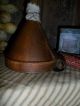 Primitive Early Look Funnel Light,  Grungy Candle & Holder,  Rusty Metal & Wire Primitives photo 5