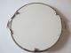 Antique German Art Deco Porcelain Silver Handled Round Tray Platters & Trays photo 7