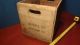 Antique Advertising Bubble Up Soda Wood Crate Indianapolis Wood Crate Boxes photo 3