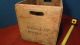 Antique Advertising Bubble Up Soda Wood Crate Indianapolis Wood Crate Boxes photo 5