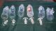 6 Vintage Medical,  Pharmacy Apothecary Jars  With Stoppers Bottles & Jars photo 3