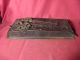 Antique Ornate Cast Iron Patent Dated 1909 Mailbox In Other Antique Hardware photo 6