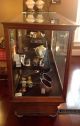 Large Antique Retail General Store Display Case Display Cases photo 1