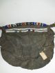 Vintage Authentic Ndebele Beaded Rear Apron,  South Africa Leather Other African Antiques photo 3