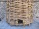 Antique Primitive Hand Made Basket Skep For Bee Swarm Hive Beeskep Primitives photo 1