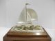 The Sailboat Of Silver985 Of The Most Wonderful Japan.  Takehiko ' S Work. Other Antique Sterling Silver photo 3