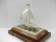 The Sailboat Of Silver985 Of The Most Wonderful Japan.  Takehiko ' S Work. Other Antique Sterling Silver photo 4