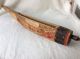 Antique Hand Carved Wooden Musical Instrument Stained Bird Duck Tribal Native Primitives photo 4