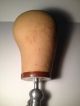 Vtg Millinery Cloth Mannequin Head Block Hat Wig W/clamp Industrial Molds photo 2