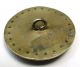 Antique Brass Button Detailed Leaves With Cut Steel Border 1 & 1/8 