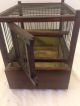 Antique Coal Miners Canary Cage Primitives photo 5