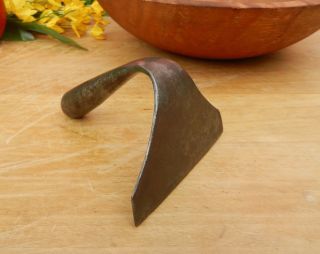 Early Antique Hand Forged Dough Scraper photo