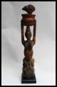 A Water Carrier Altar Figure From The Nagu People Of Benin,  With Human & Bird Other African Antiques photo 1
