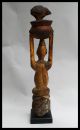 A Water Carrier Altar Figure From The Nagu People Of Benin,  With Human & Bird Other African Antiques photo 7