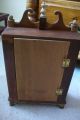 Antique Small Wood And Glass Curio Display Cabinet.  Just Display Cases photo 3
