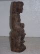 South America Mexico Stylized Mother Child Wood Carving Highly Detailed Aztec Nr Latin American photo 1