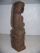South America Mexico Stylized Mother Child Wood Carving Highly Detailed Aztec Nr Latin American photo 2