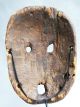 A Characterful Lega Tribe Mask From The Congo.  Remnants Of Pigment Other African Antiques photo 6