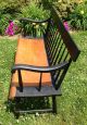 Vintage Hitchcock Bench Settee - Chair - Vgc - Conn Post-1950 photo 3