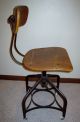 Vintage Toledo Industrial / Uhl Industrial Chair For Drafting Or Assembly Mid-Century Modernism photo 5