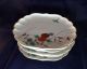 5 Antique Fukagawa Scalloped Plates Japan 1900 - 1920 Mark Japanese Porcelain Plates photo 5