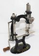 Rare Antique Foley & Williams Cast Iron Midget Sewing Machine W/original Box Sewing Machines photo 9