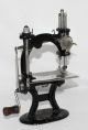 Rare Antique Foley & Williams Cast Iron Midget Sewing Machine W/original Box Sewing Machines photo 3