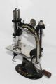 Rare Antique Foley & Williams Cast Iron Midget Sewing Machine W/original Box Sewing Machines photo 6