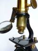 A Lovely Quality Brass Dollond & Co Microscope With Case,  3 Old Slides C1880 Other Antique Science Equip photo 4