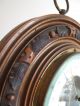 19thc Antique R Treuer Berlin Black Forest German Carved Round Aneroid Barometer Other Antique Science Equip photo 4