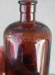 Amber Lysol Kj - 20 London England Jug Poison Bottle Bottles & Jars photo 2