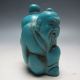 Chinese Hand - Carved Turquoise Snuff Bottle - Old Man Snuff Bottles photo 1