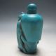 Chinese Hand - Carved Turquoise Snuff Bottle - Old Man Snuff Bottles photo 3