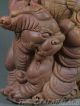 Big Old Chinese Shou Shan Soapstone Carved Statue Fairy Boy On Powerful Dragon Other Antique Chinese Statues photo 6