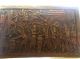 Vintage West African Wall Hanging,  Hand Carved Wooden Tribal, Masks photo 1