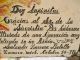 Vintage Exvoto/retablo On Tin Man Thanking Our Lord For Miracle Performed Latin American photo 3