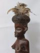 African Art Chokwe Female Shrine Figure Collectible African Tribal Art Sculptures & Statues photo 1