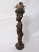 African Art Chokwe Female Shrine Figure Collectible African Tribal Art Sculptures & Statues photo 3